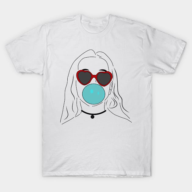 Bubble gum T-Shirt by Sshirart